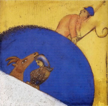  marc - Bauernleben 2 Zeitgenosse Marc Chagall